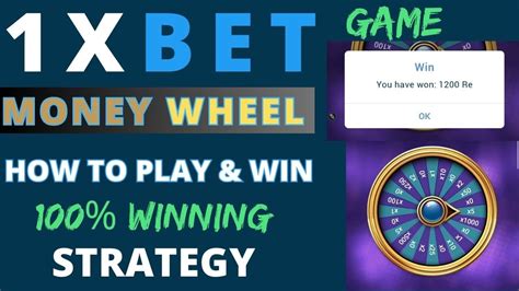 How to win a money wheel in 1xbet